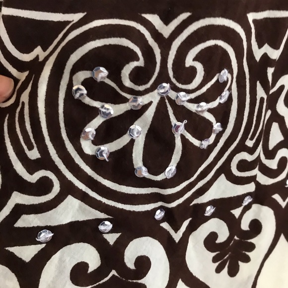 White Stag embellished Boho Skirt - Picture 3 of 5